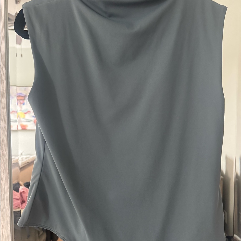 Elegant Gray Women's Bodysuit